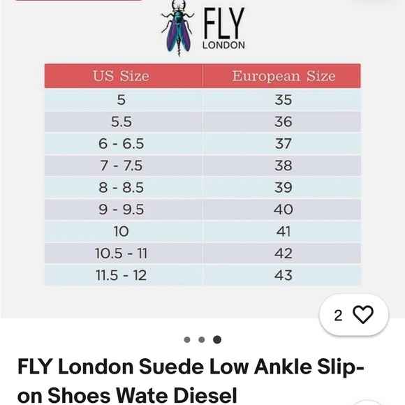 Fly London Woman's Suede Low Ankle Slip-On Wedge Shoes Sz 7 - 7.5 - Picture 12 of 13